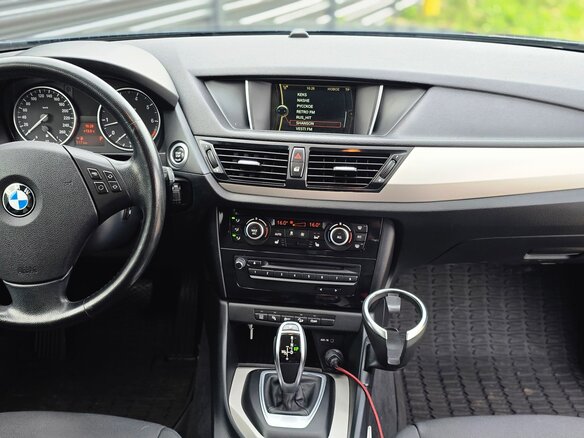 2013 BMW X1 20i I (E84) Рестайлинг, синий - вид 9