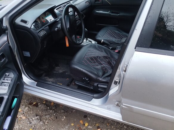 2005 Mitsubishi Lancer IX, серебристый, 430000 рублей - вид 6