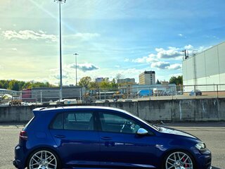 2015 Volkswagen Golf R VII, синий, 2700000 рублей, вид 4