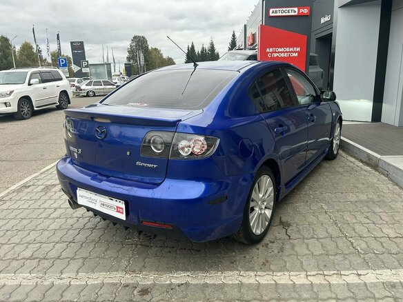 2007 Mazda 3 I (BK) Рестайлинг, синий - вид 15