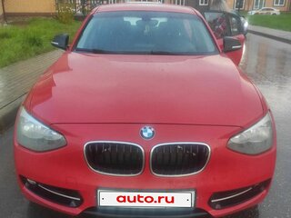 2013 BMW 1 серии 118i II (F20/F21), красный, 890000 рублей, вид 4