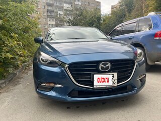 2016 Mazda Axela III Рестайлинг, синий, 1360000 рублей, вид 1