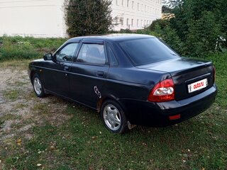 2007 Lada (ВАЗ) Priora I, чёрный, 250000 рублей, вид 4