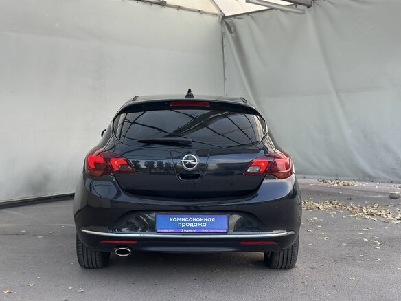 2013 Opel Astra J Рестайлинг, чёрный, 780000 рублей - вид 5