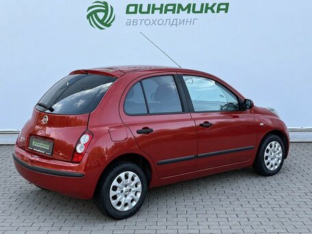 2008 Nissan Micra III (K12), красный, 450000 рублей, вид 5