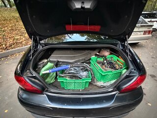 2005 Jaguar X-Type I, чёрный, 400000 рублей, вид 5