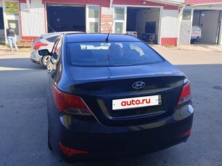 2016 Hyundai Solaris I Рестайлинг, серый, 590000 рублей, вид 4