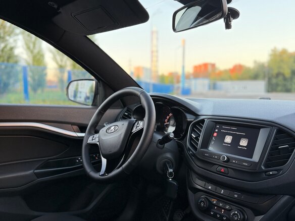 2021 Lada (ВАЗ) Vesta I, чёрный, 1040000 рублей - вид 10