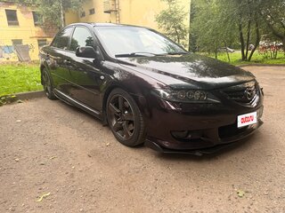2006 Mazda 6 I (GG) Рестайлинг, красный, 500000 рублей, вид 3