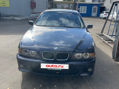 1998 BMW 5 серии 523i IV (E39), синий, 380000 рублей, вид 2