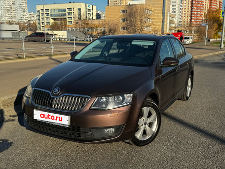 2016 Skoda Octavia III (A7), коричневый, 1500000 рублей, вид 1