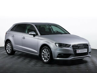 2014 Audi A3 III (8V), серебристый, 1900000 рублей, вид 3