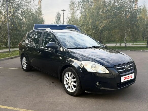 2008 Kia Ceed I, чёрный, 495000 рублей - вид 1