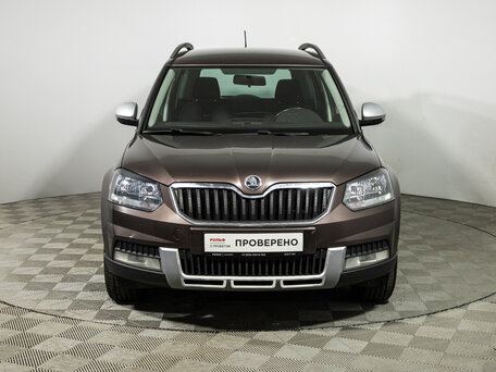 2014 Skoda Yeti I Рестайлинг, коричневый, 919777 рублей, вид 2