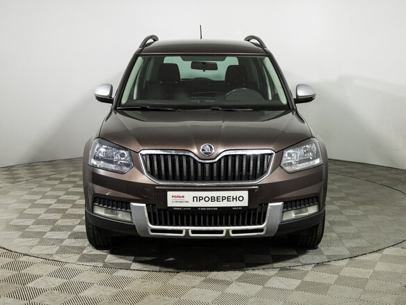 2014 Skoda Yeti I Рестайлинг, коричневый, 919777 рублей - вид 1