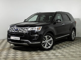 2019 Ford Explorer V Рестайлинг 2, чёрный, 2399777 рублей, вид 1