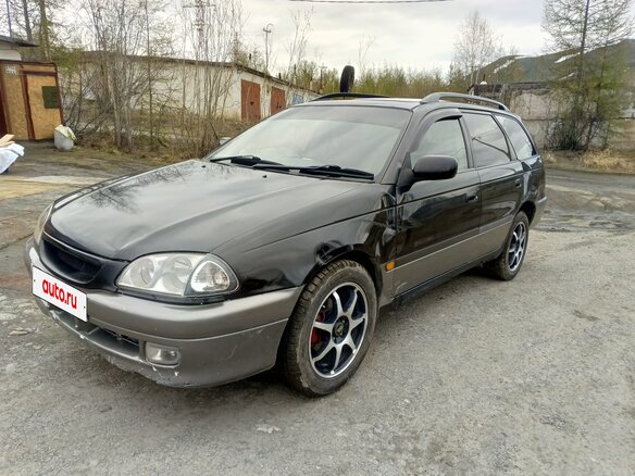 1997 Toyota Caldina II, чёрный - вид 1