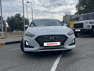 2018 Hyundai Sonata VII (LF) Рестайлинг, белый, 1850000 рублей, вид 5