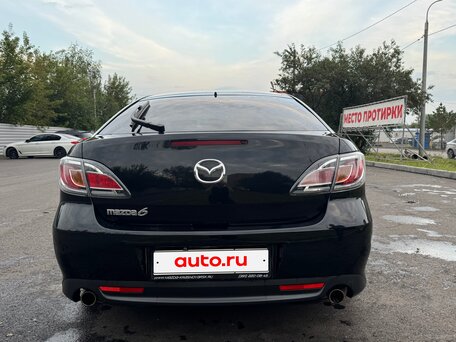 2010 Mazda 6 II (GH) Рестайлинг, чёрный, 1150000 рублей, вид 4