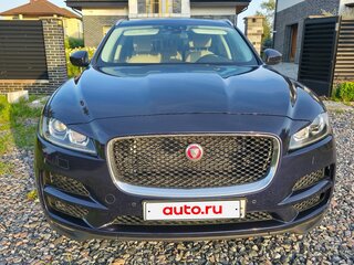 2017 Jaguar F-Pace I, синий, 1920000 рублей, вид 2