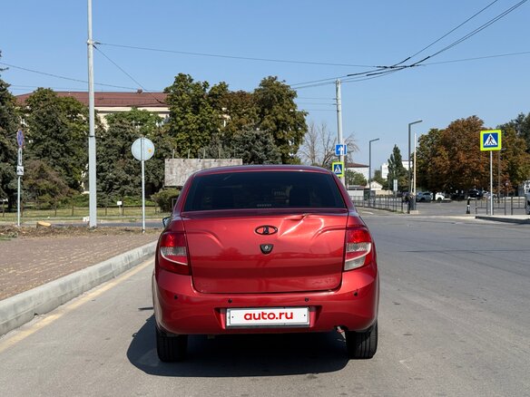 2012 Lada (ВАЗ) Granta I, красный, 250000 рублей - вид 4