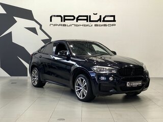 2016 BMW X6 30d II (F16), чёрный, 3489000 рублей, вид 3