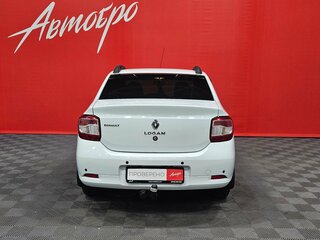 2017 Renault Logan II, белый, 845000 рублей, вид 4