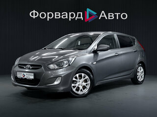 2012 Hyundai Solaris I, серый, 649000 рублей, вид 3