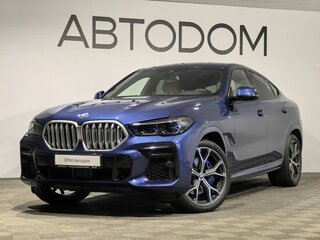 2021 BMW X6 30d III (G06), синий, 8777000 рублей, вид 1