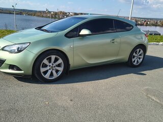 2012 Opel Astra GTC J Рестайлинг, серый, 685000 рублей, вид 2