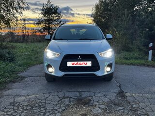 2014 Mitsubishi ASX I Рестайлинг, белый, 1300000 рублей, вид 3