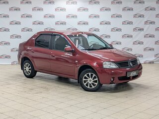 2008 Renault Logan I, красный, 299000 рублей, вид 3