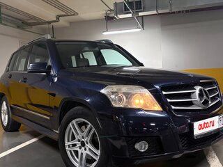 2008 Mercedes-Benz GLK-Класс 350 I (X204), синий, 1100000 рублей, вид 1