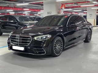 2021 Mercedes-Benz S-Класс 400 d Long 4MATIC VII (W223), чёрный, 9000000 рублей, вид 1
