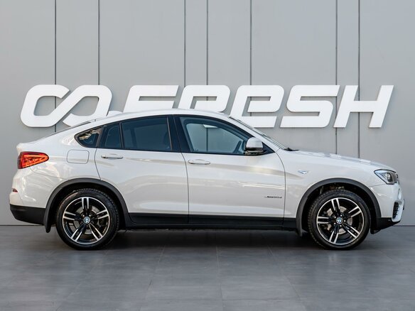2015 BMW X4 30d I (F26), белый, 3130000 рублей - вид 4