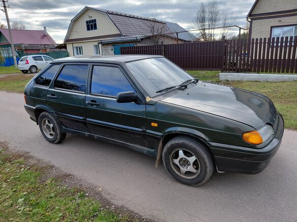 2006 Lada (ВАЗ) 2114, зелёный, 87000 рублей - вид 2