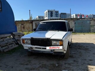2005 Lada (ВАЗ) 2107, белый, 70000 рублей, вид 3