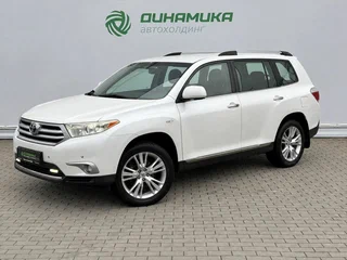 2010 Toyota Highlander II (XU40) Рестайлинг, белый, 1690000 рублей, вид 1