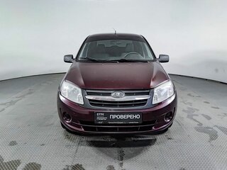 2013 Lada (ВАЗ) Granta I, красный, 205000 рублей, вид 2