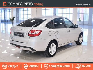 2022 Lada (ВАЗ) Granta Euro-2 I Рестайлинг, серебристый, 672000 рублей, вид 2