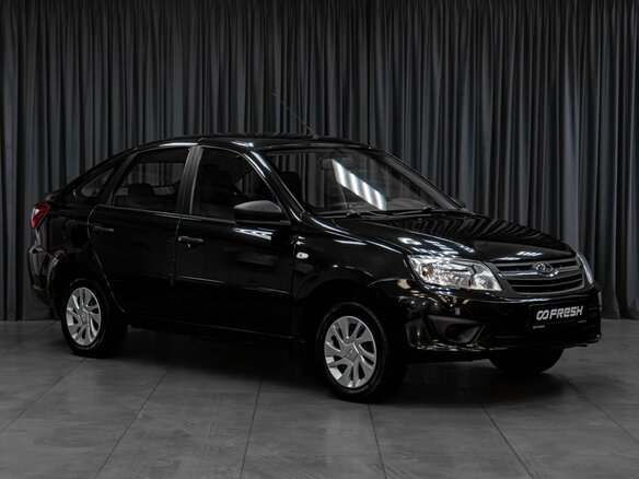 2017 Lada (ВАЗ) Granta I, чёрный, 659000 рублей