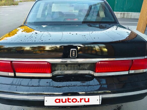 1991 Lincoln Continental VIII, серый, 620000 рублей - вид 4