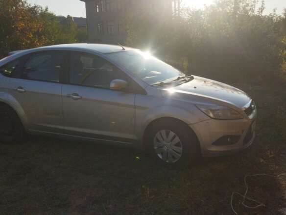 2011 Ford Focus II Рестайлинг, серый, 510000 рублей - вид 1