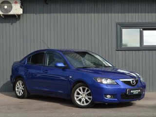 2006 Mazda 3 I (BK) Рестайлинг, синий, 399999 рублей, вид 3