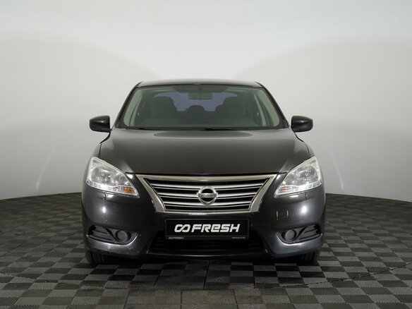 2014 Nissan Sentra VII (B17), чёрный - вид 2