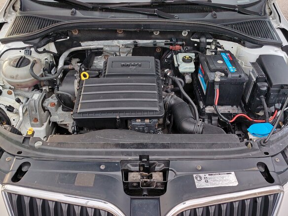 2014 Skoda Octavia III (A7), белый, 850000 рублей - вид 13