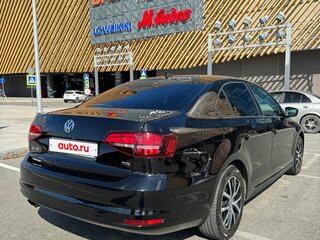 2016 Volkswagen Jetta VI Рестайлинг, чёрный, 1145000 рублей, вид 4