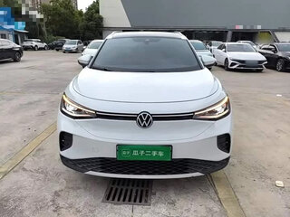 2024 Volkswagen ID.4 Crozz, белый, 3350700 рублей, вид 2