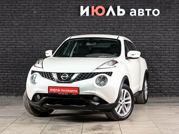 2015 Nissan Juke I Рестайлинг, белый, 1630000 рублей