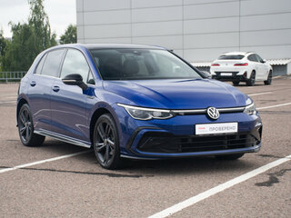 2020 Volkswagen Golf VIII, синий, 2548000 рублей, вид 3
